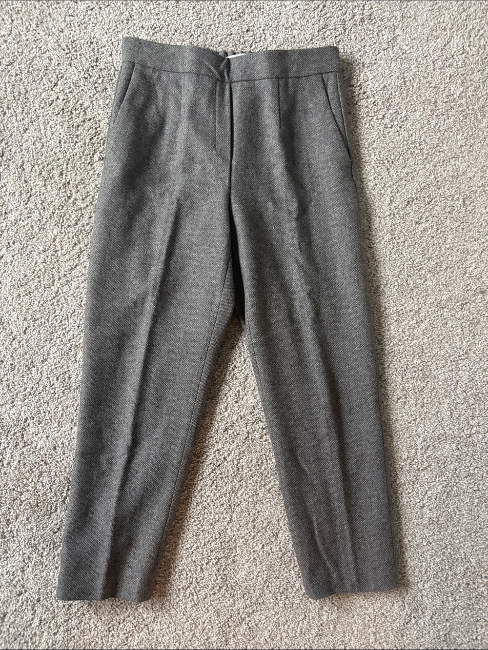 Aritzia Gray/Taupe Wool Blend Pants